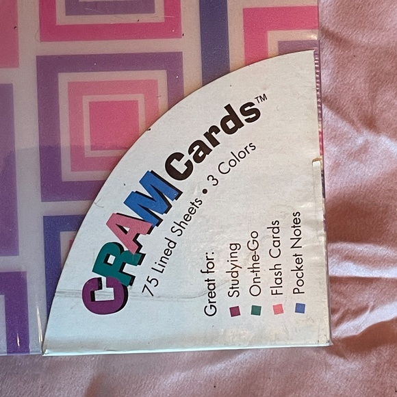 blank flash cards for studying - Picture 5 of 5